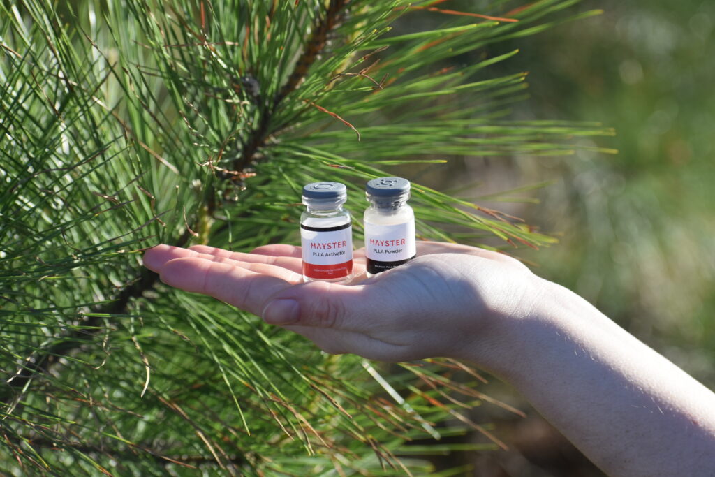 Mayster PLLA, Biostimulator, mesotherapy, botox, diy at home glow, build collagen, alternative to sculptra, sculptra dupe 